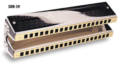 Orchestral double base harmonica - Suzuki
