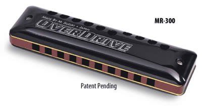 Overdrive deluxe bendalbe 10 hole diatonic harmonica - Suzuki